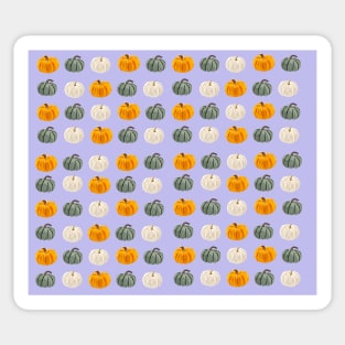 Pumpkin Autumn Doodles Sticker